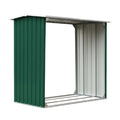 金属製の屋外収納シェッド - ガーデン用品の保管に適した - スチール製 - 100 x 75 x 100